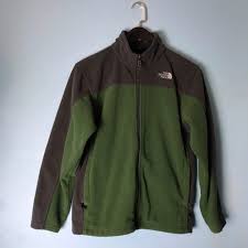 Zip Up Jacket By The North Face Size Boys L Large 14 16