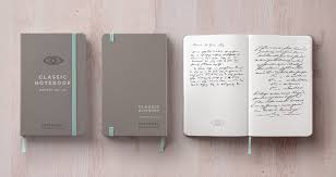 Free mockup in psd format. Classic Psd Notebook Mockup Vol3 Psd Mock Up Templates Pixeden