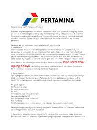 Namun,percayalah bahwa setiap rencana tuhan akan. Tahap Seleksi Pertamina