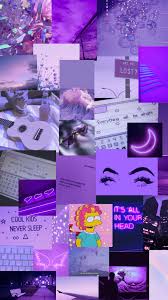 See more ideas about aesthetic wallpapers, aesthetic collage, aesthetic iphone wallpaper. Purple Aesthetic Wallpaper Purple Aesthetic Purple Aesthetic Background Bedroom Wall Collage