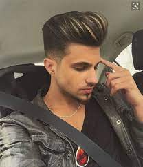 Comb On Highlights Boys Colored Hair Men Hair Color Hot Hair Colors