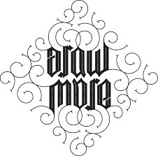 I put this one sideways so you just have to tilt your head both ways instead of standing on your head! Ambigram Series Communication Arts