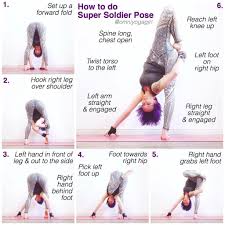 How To Do Super Soldier Pose Yoga Poses Advanced Advanced Yoga Yoga Tutorial