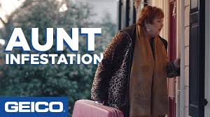 Insurance doesn't have to be complicated. Aunt Infestation Geico Insurance Youtube