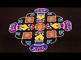 Pongal Pot Rangoli Designs With 17 To 3 Dots Bhogi Kundalu Muggulu Youtube Rangoli Designs Flower Pattern Design Beautiful Rangoli Designs