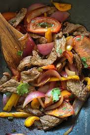 Lomo Saltado Peruvian Beef Stir Fry Recipe Peruvian Recipes Skinny Taste Recipes Peruvian Cuisine
