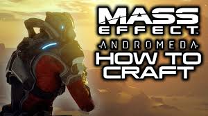 Mass Effect Andromeda How To Craft Weapons And Armor Research Development Basics Guide Youtube
