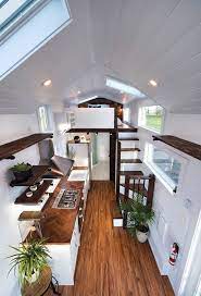 This Rustic Tiny House On Wheels Offers A Stylish Alternative To A Typical Motor Home Tiny House Loft Tiny House Design Tiny House Interior
