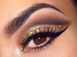 eye makeup for brown eyes ब र उन