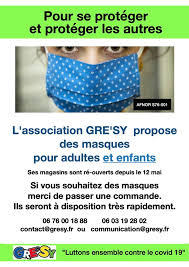 Association Gresy Lettre D Information N 1 Mai 2020 Afnor a également engagé une initiative pour accélérer l'équipement des salariés des entreprises particulièrement exposés au risque de contamination. association gresy