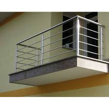 All glass deck railings require a railing system to hold the glass into place. Silver Balcony Railings Rs 350 Kilogram Hira Auto Accessories Id 17660710533