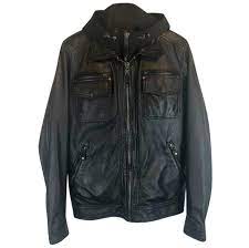 Schott Nyc Leather New York Police Bomber Jacket Hewi Street