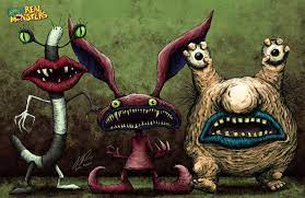 Krumm is a short, smelly and very hairy monster and the tritagonist; Pin On Kaydettiklerim
