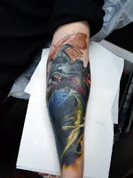 Find the best collection of popular spawn tattoo, and images. Spawn Sleeve Tattoo Progress By Alan Aldred Tattoonow
