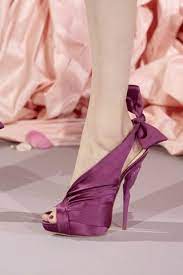 Christian Dior Purple Satin Heels Heels Couture Shoes Fabulous Shoes