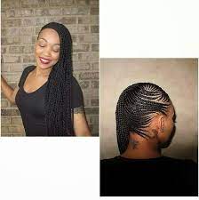 Beautiful Cornrows To The Side Cornrows Braids For Black Women Braided Hairstyles Hair Styles