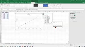 Excel 2016 Creating A Scatter Xy Chart
