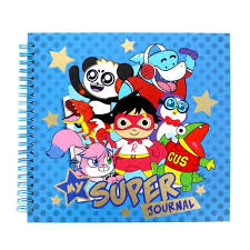 Choose from 500 different sets of flashcards about cartoon characters on quizlet. Ryan S World Activity Journal Ryan4514 Character Brands