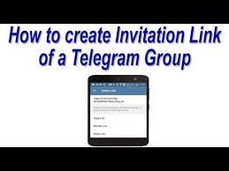 Do you want to know how to create a link to invite telegram groups? How To Create Invitation Link In Telegram Group How To Add Friends In Telegram Group Youtube