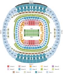 mercedes benz superdome seating chart new orleans