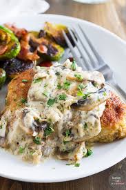 Serve with mashed potatoes or rice and a green vegetable for a complete meal! Italian Pork Chops With Creamy Mushroom Sauce Taste And Tell