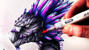 Let S Draw A Gemstone Dragon Fantasy Art Friday Youtube Fantasy Art Art Dragon
