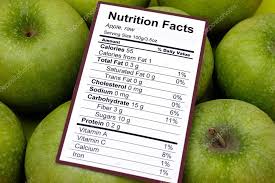 Nutrition Facts Of Raw Apples Stock Photo Rosinka79