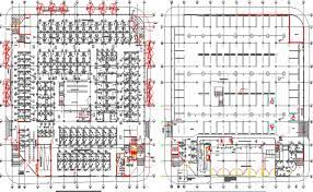 Electric Installation Plan Details Of Shopping Center Dwg File Electric Installation Shopping Center How To Plan