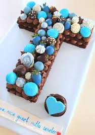 Men Birthday Cake Birthday Cake Masculine Cake Alphabet Cake Letter Cake Blue Cake Alphabet Cake Cake Lettering Cake Designs For Boy