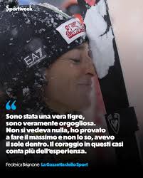 IL SOLE DENTRO ☀️ “Devi sapere dove sei in ogni momento e anche se il tuo  corpo vorrebbe andare più piano, devi sforzarti di andare controvoglia”.  Grazie alla fantastica doppietta nel gigante