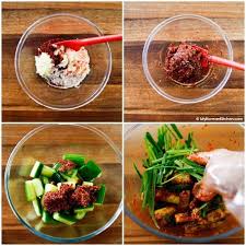 Cucumber Kimchi Oi Kimchi Recipe Cucumber Kimchi Korean Cucumber Kimchi Recipe