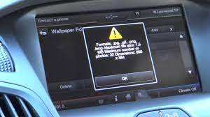 How To Change The Wallpaper On The My Ford Touch System Ford Focus St Forum