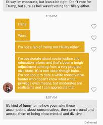 I'm not the most attractive dude in the world, and i have to rely on a semblance of charm and wit to make me look like i'm not completely worthless. Why I Avoid Women Who Say They Are Liberal In Their Online Dating Profiles Conservative