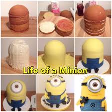 How To Make A Minion Cake By Www Candyscupcakes Co Uk Minion Kuchen Cupcake Kuchen Kinder Kuchen