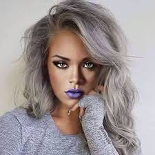 The ombre makes it unique yet classy. Why Gray Hair Is Cool Ecofriendlylink