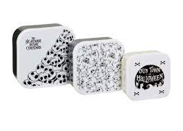 Nightmare Before Christmas Kitchen Storage Set Our Town Of Halloween Darkling Be