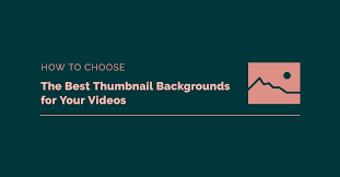 Bright backgrounds stand out against the white background of youtube, and also stand out in relation to other thumbnails without a bright in addition, we've had a lot of success using the sunburst or pinwheel effect which draws the viewers eyes back to the vanishing point, which we place. How To Choose The Best Thumbnail Backgrounds For Your Videos