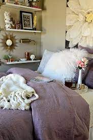 Amethyst Bedroom Makeover Bedroom Makeover Apartment Decor Home Decor