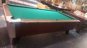 Great American 8 Coin Operated Pool Table W Standard Green Cloth Coin Operated Pool Tables Pool Table Table