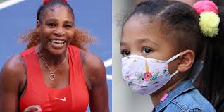In the clip, alexis olympia twirls a tennis racquet, throws it to the floor, runs to a closet to get another, tosses. Serena William S 3 Year Old Daughter Watched Her At The Us Open
