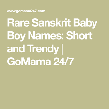 Pin On Baby Names Many sanskrit names reflect the divine themes of light and darkness, good. pinterest