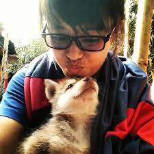 The warmth of my dog's fur is the best feeling