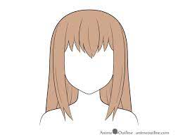 Characters with this hair color can be described as: How To Shade Anime Hair Step By Step Animeoutline