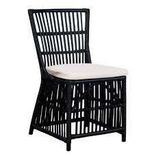 Shop our best selection of rattan / wicker kitchen & dining room chairs to reflect your style and inspire your home. Rattan Dining Chair Black Humble Home