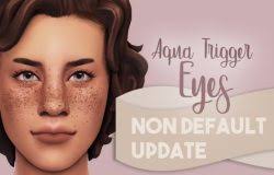 All Aqua Trigger Eyes as Non Defaults at Miss Ruby Bird