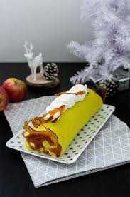 Recette De Noel Buche Au Chocolat Blanc Et Pommes Caramelisees Facon Tatin Recettes Faciles Recette Pas Cher Recettes Rapides Par Stella Cuisine Recette Recette Facile De Biscuit Buche