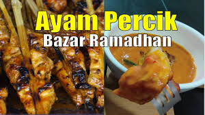 Ayam seekor dipotong 4 (saya guna bahagian dada saja) 5 ulas bawang merah* 5 ulas bawang putih* halia sebesar ibu jari* sedikit. Resepi Ayam Percik Bazar Ramadhan Bakar Dengan Air Fryer Grilled Chicken Recipe Youtube