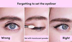 As i age, eyeliner falls off my lower eye like my sagging skin. How To Apply Liquid Eyeliner 7 Mistakes To Avoid Making