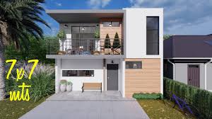 La casa que presentaremos hoy es completamente maravillosa, y aunque por fuera mantiene un estilo sobrio y sencillo. Casa De 5x7 Mts Youtube
