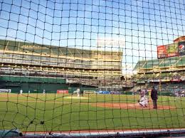 oakland alameda coliseum section diamond level row a home